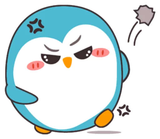 😤 Стикер «Enter Chibi-chan» для Telegram
