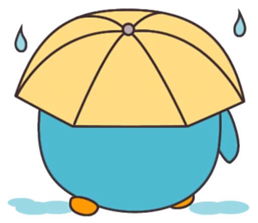 ☔ Стикер «Enter Chibi-chan» для Telegram