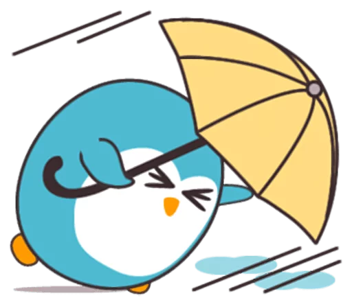 ☔ Стикер «Enter Chibi-chan» для Telegram