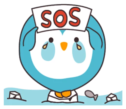 😭 Стикер «Enter Chibi-chan» для Telegram