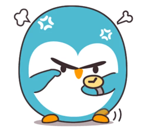 😡 Стикер «Enter Chibi-chan» для Telegram