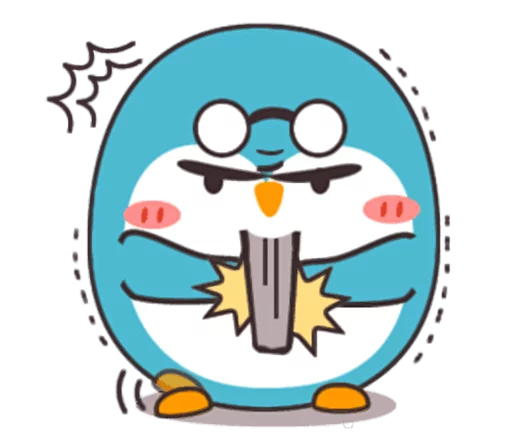 😡 Стикер «Enter Chibi-chan» для Telegram