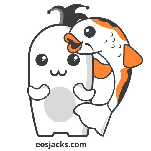 🍀 Стикер «eosjacks» для Telegram