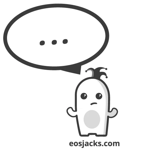 😐 Стикер «eosjacks» для Telegram