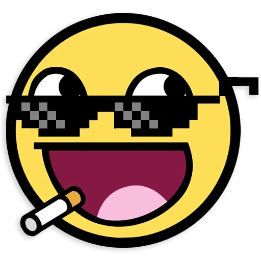 😎 Стикер «Epic» для Telegram
