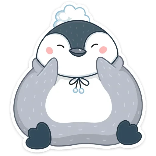 ☺️ Стикер «Пингвин Эйпи» для Telegram