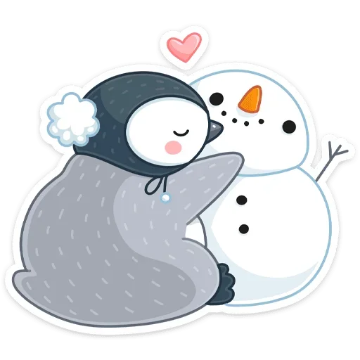 🤗 Стикер «Пингвин Эйпи» для Telegram