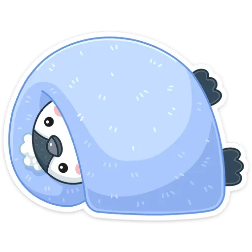 ☹️ Стикер «Пингвин Эйпи» для Telegram