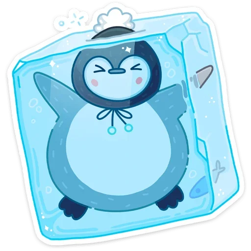 🥶 Стикер «Пингвин Эйпи» для Telegram