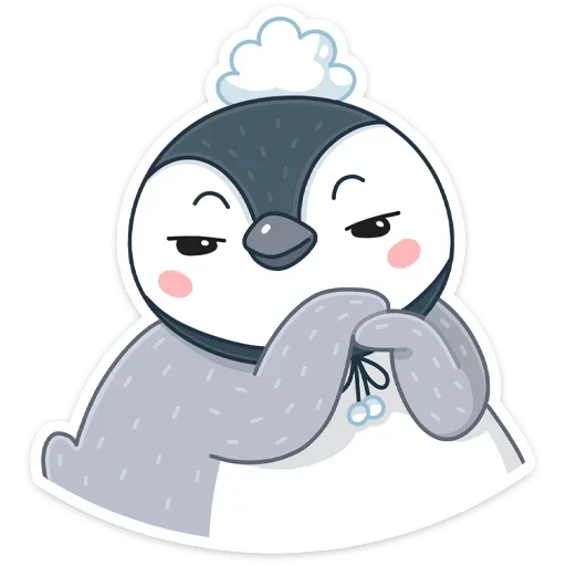 ☺️ Стикер «Пингвин Эйпи» для Telegram