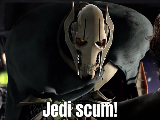 🤖 Стикер «Revenge of the Sith (Part 1)» для Telegram