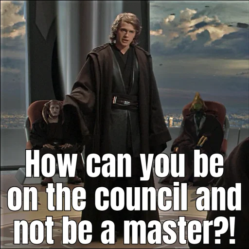 🤨 Стикер «Revenge of the Sith (Part 1)» для Telegram