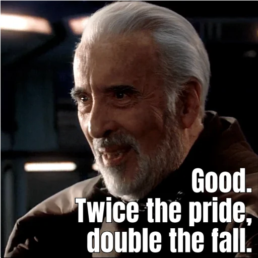 😀 Стикер «Revenge of the Sith (Part 1)» для Telegram