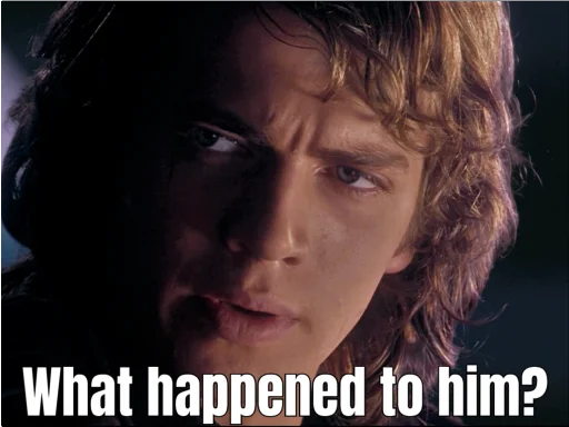 🤨 Стикер «Revenge of the Sith (Part 1)» для Telegram