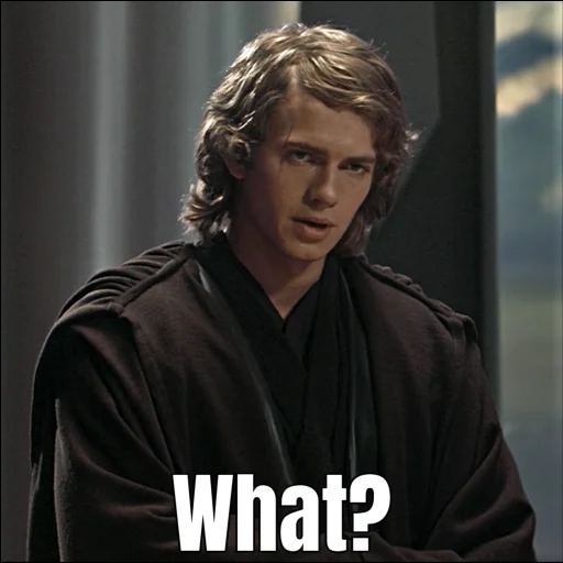 🤨 Стикер «Revenge of the Sith (Part 1)» для Telegram