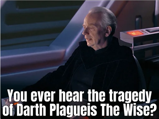 🧙‍♂ Стикер «Revenge of the Sith (Part 1)» для Telegram