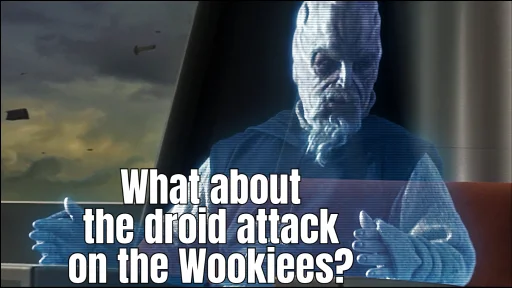 🤨 Стикер «Revenge of the Sith (Part 1)» для Telegram