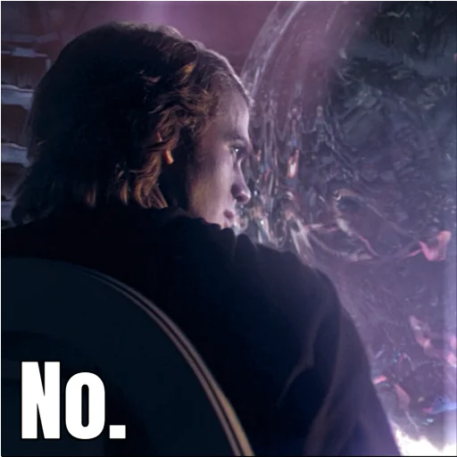 🙅‍♂ Стикер «Revenge of the Sith (Part 1)» для Telegram