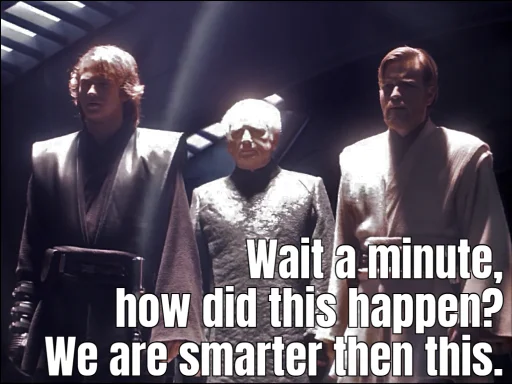 🤨 Стикер «Revenge of the Sith (Part 1)» для Telegram