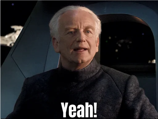 😀 Стикер «Revenge of the Sith (Part 1)» для Telegram