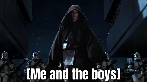 👥 Стикер «Revenge of the Sith (Part 2)» для Telegram