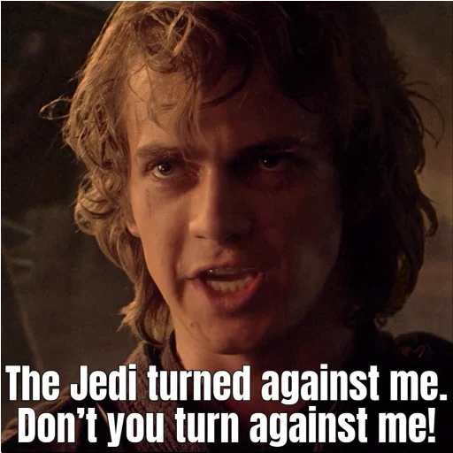 😠 Стикер «Revenge of the Sith (Part 2)» для Telegram