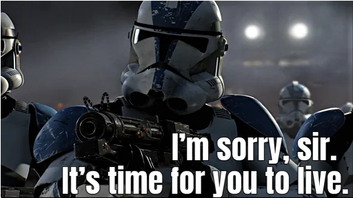 😠 Стикер «Revenge of the Sith (Part 2)» для Telegram