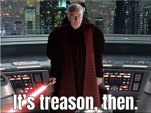 👿 Стикер «Revenge of the Sith (Part 2)» для Telegram
