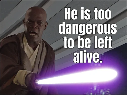 😠 Стикер «Revenge of the Sith (Part 2)» для Telegram