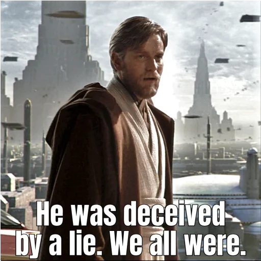 😵‍💫 Стикер «Revenge of the Sith (Part 2)» для Telegram
