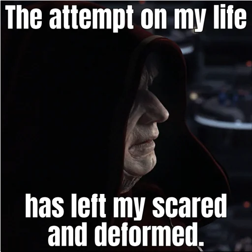 😰 Стикер «Revenge of the Sith (Part 2)» для Telegram