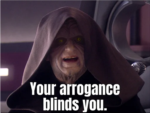 😈 Стикер «Revenge of the Sith (Part 2)» для Telegram