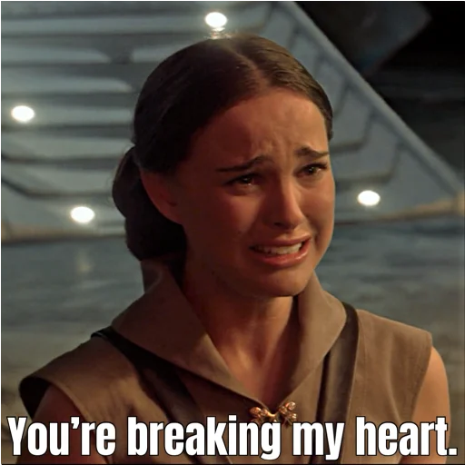 💔 Стикер «Revenge of the Sith (Part 2)» для Telegram