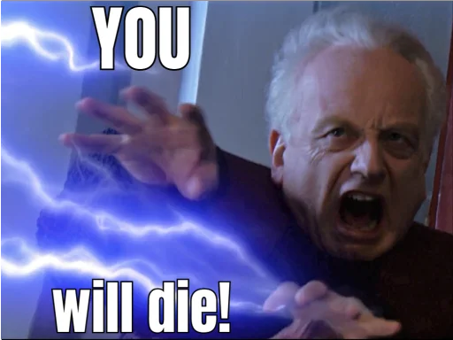 👿 Стикер «Revenge of the Sith (Part 2)» для Telegram