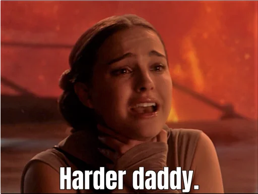 🥵 Стикер «Revenge of the Sith (Part 2)» для Telegram