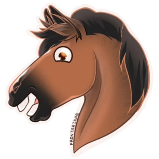 😁 Стикер «Рандомный коник» для Telegram