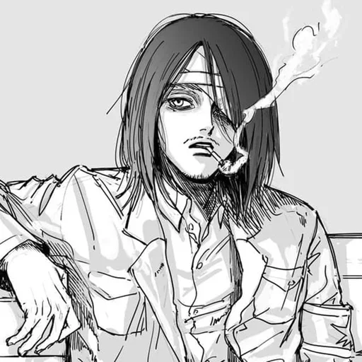 🌠 Стикер «Eren Yaeger» для Telegram