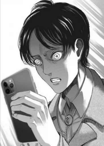 🌠 Стикер «Eren Yaeger» для Telegram