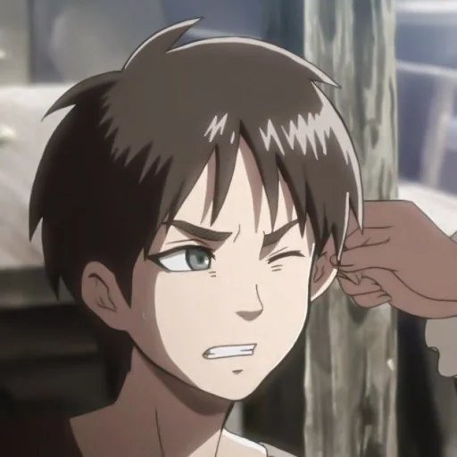 ⚔ Стикер «? eren jaeger» для Telegram