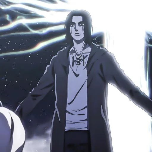 ⚔ Стикер «? eren jaeger» для Telegram