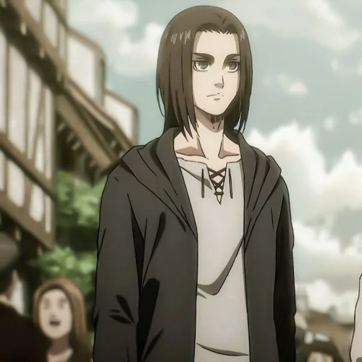 ⚔ Стикер «? eren jaeger» для Telegram