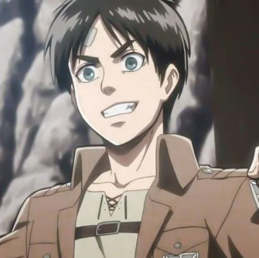 ⚔ Стикер «? eren jaeger» для Telegram