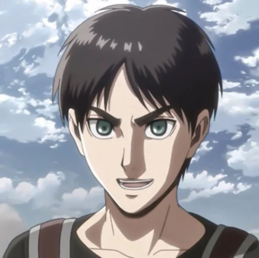 ⚔ Стикер «? eren jaeger» для Telegram