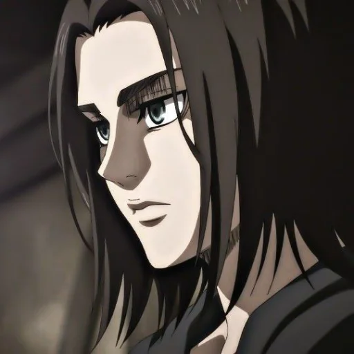 ⚔ Стикер «? eren jaeger» для Telegram