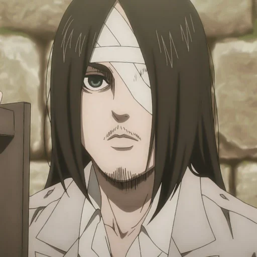 ⚔ Стикер «? eren jaeger» для Telegram