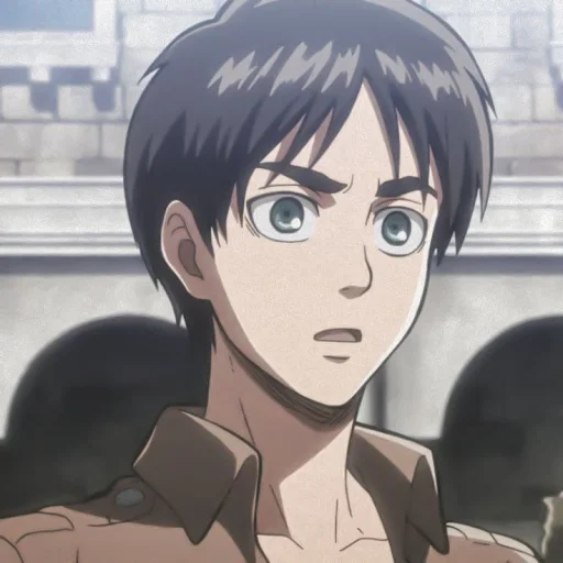 ⚔ Стикер «? eren jaeger» для Telegram