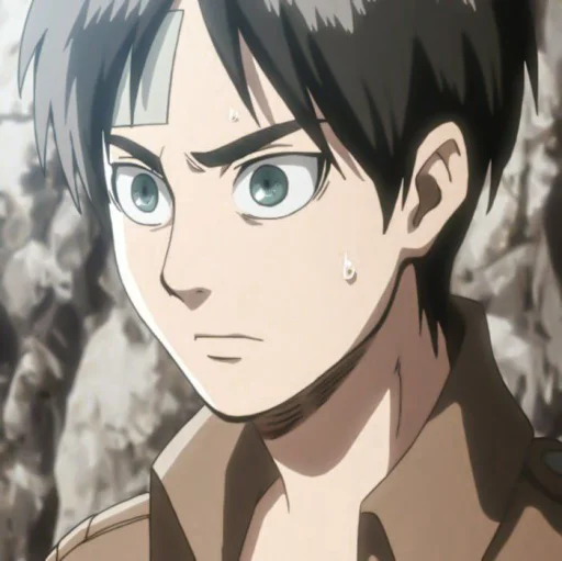 ⚔ Стикер «? eren jaeger» для Telegram