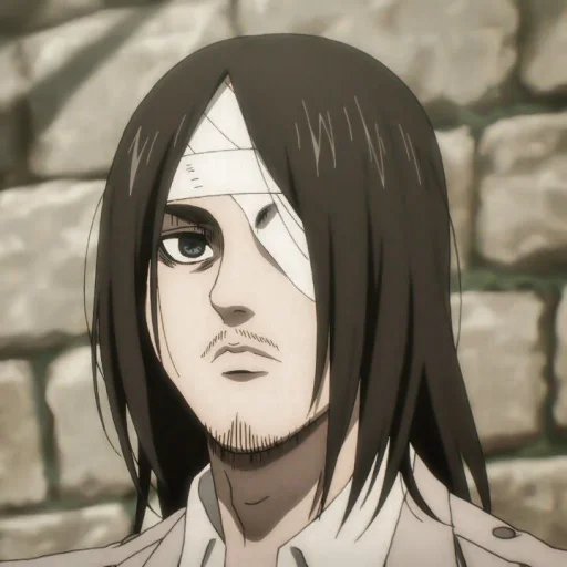 ⚔ Стикер «? eren jaeger» для Telegram