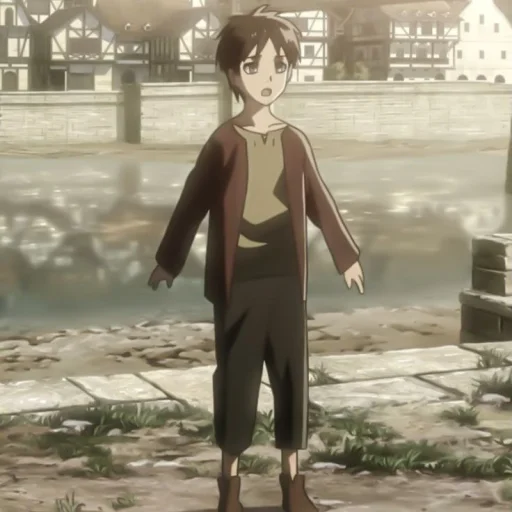 ⚔ Стикер «? eren jaeger» для Telegram