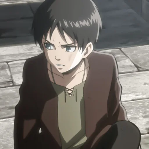 ⚔ Стикер «? eren jaeger» для Telegram